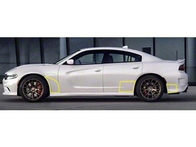 Front and Rear Quarter Panel Paint Protection Film (15-23 Charger)