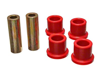 Rack and Pinion Bushings; Red (06-10 Charger)