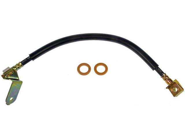 Rear Brake Hydraulic Hose; Driver Side (07-10 AWD Charger)