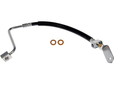 Rear Brake Hydraulic Hose; Driver Side (14-18 RWD Charger w/ Performance Packages)