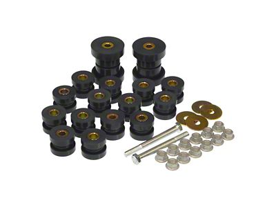 Rear Control Arm Bushing Kit; Black (06-10 Charger)