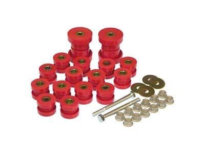 Rear Control Arm Bushing Kit; Red (06-10 Charger)
