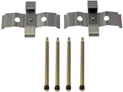 Rear Disc Brake Hardware Kit (06-12 Charger SRT8; 13-16 V8 HEMI Charger)