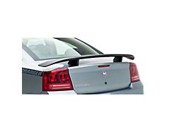Rear Spoiler; Unpainted (06-10 Charger)