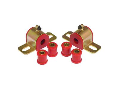 Rear Sway Bar Bushing Kit; 11/16-Inch Bar; Red (06-10 Charger)