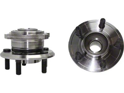 Rear Wheel Hub Assemblies (09-14 Charger w/ 32-Spline Axle & w/o Performance Brakes)