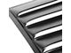 Rear Window Louvers; Gloss Black (06-10 Charger)