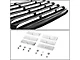 Rear Window Louvers; Gloss Black (06-10 Charger)