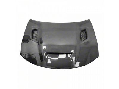 Redeye Style Hood; Gloss Honeycomb Weave Carbon Fiber (15-23 Charger)