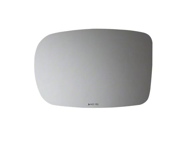 Redi-Cuts RSG Side View Mirror Glass; Driver Side (11-23 Charger)