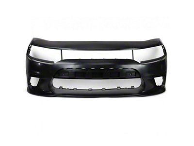 Replacement Front Bumper; Unpainted (15-23 Charger)