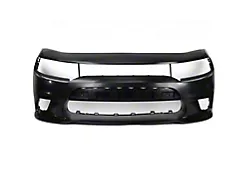 Replacement Front Bumper; Unpainted (15-23 Charger)