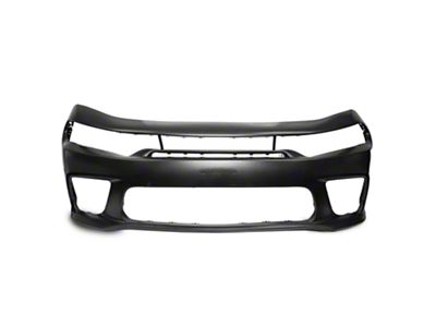 Replacement Front Bumper; Unpainted (20-23 Charger)