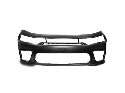 Replacement Front Bumper; Unpainted (20-23 Charger)