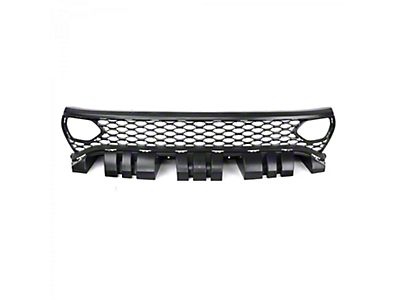Fit 15-23 Dodge Charger SRT Scat Pack W/ Air Duct Front Bumper Upper Mesh Grille