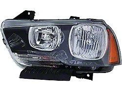 Replacement Halogen Headlight; Driver Side (11-14 Charger w/ Factory Halogen Headlights)
