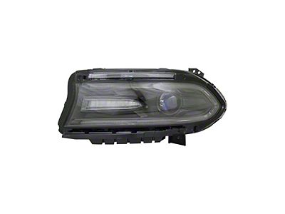 Replacement Halogen Headlight; Driver Side (16-17 Charger w/ Factory Halogen Headlights)