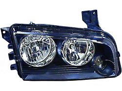 Replacement Halogen Headlight; Passenger Side (2006 Charger w/ Factory Halogen Headlights)