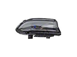 Replacement Halogen Headlight; Passenger Side (2015 Charger w/ Factory Halogen Headlights)
