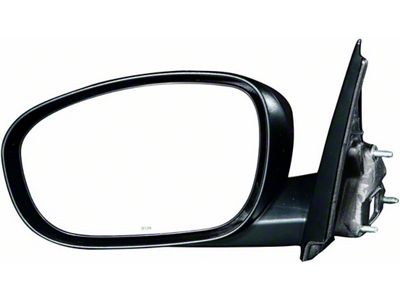 Replacement Powered Side Door Mirror; Driver Side (06-10 Charger)