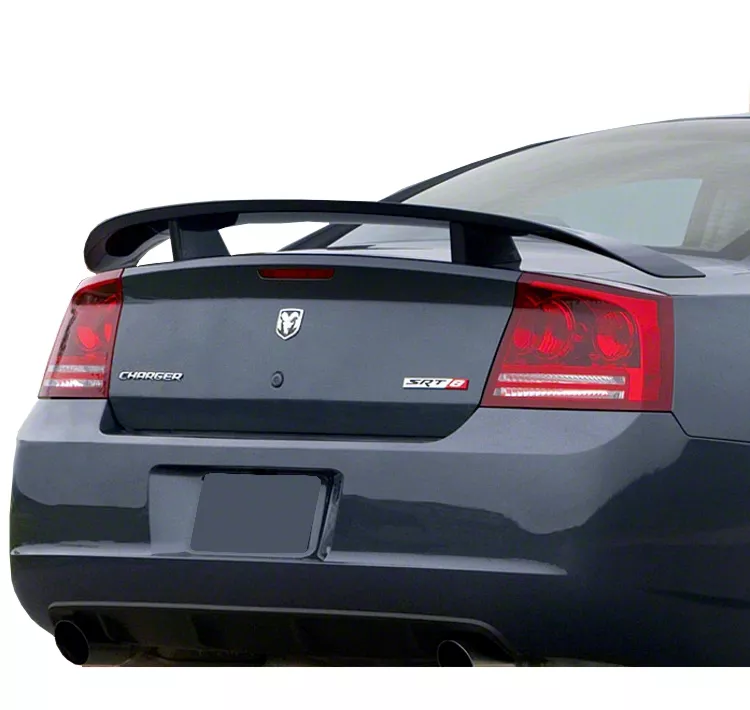 Charger RT Factory Style 2-Post Rear Deck Spoiler; Pre