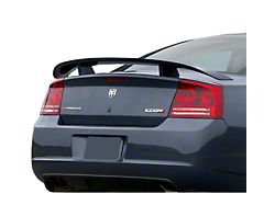 RT Factory Style 2-Post Rear Deck Spoiler; Unpainted (06-10 Charger)