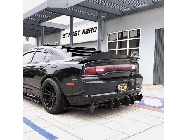 Charger RT Rear Diffuser (11-14 Charger R/T) - Free Shipping