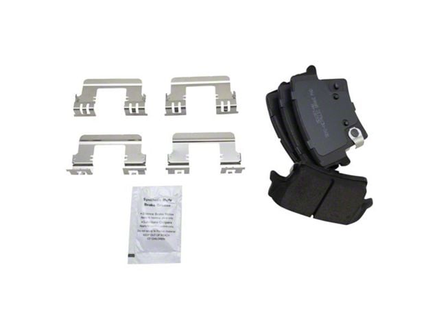 Semi-Metallic Brake Pads; Rear Pair (06-14 Charger w/ Solid Rear Rotors; 15-23 Charger Daytona, GT, Pursuit, R/T, SE, SRT 392, SXT)