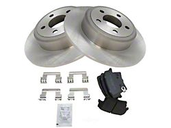 Semi-Metallic Brake Rotor and Pad Kit; Rear (06-23 Charger w/ Solid Rear Rotors)