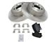 Semi-Metallic Brake Rotor and Pad Kit; Rear (06-23 Charger w/ Solid Rear Rotors)