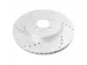 Semi-Metallic Performance Brake Rotor and Pad Kit; Front (06-23 Charger w/ 13.60-Inch Front Rotors)