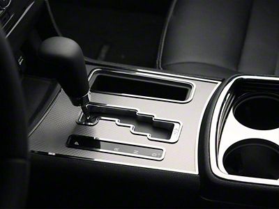 Shifter Plate Trim Rings; Polished (11-14 Charger)
