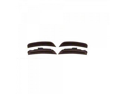 Side Marker Lights; Smoked Black (15-23 Charger, Excluding Widebody)