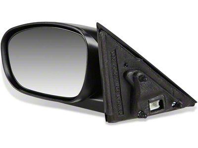 Side View Mirror; Driver Side; Textured Black (06-10 Charger)