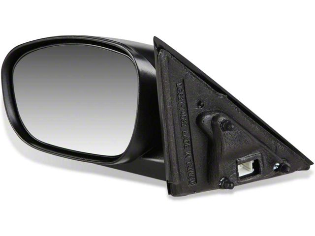 Side View Mirror; Driver Side; Textured Black (06-10 Charger)