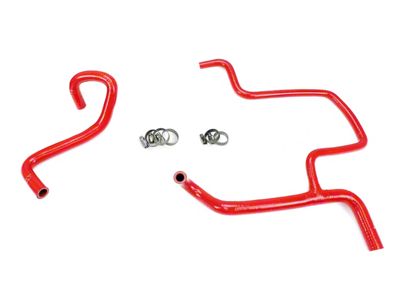 Silicone Heater Coolant Hose Kit; Red (15-23 6.4L HEMI Charger)