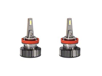 Single Beam Pro Series LED Headlight Bulbs; Low Beam; H11 (11-14 Charger)