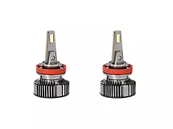 Single Beam Pro Series LED Headlight Bulbs; Low Beam; H11 (11-14 Charger)