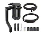 SLX Oil Catch Can; Black (11-23 5.7L HEMI, 6.4L HEMI Charger)