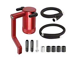 SLX Oil Catch Can; Black (11-23 5.7L HEMI, 6.4L HEMI Charger)