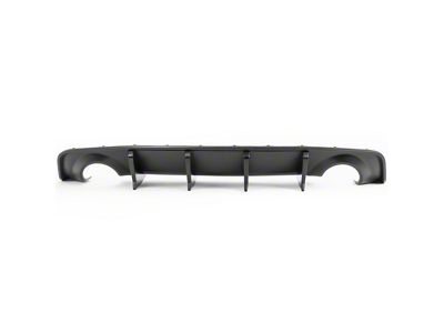 SP Style Rear Diffuser; Matte Black (20-23 Charger Widebody)