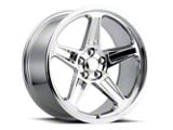 SRT Demon Style Chrome Wheel; 20x9.5; 12mm Offset (11-23 RWD Charger)