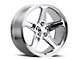 SRT Demon Style Chrome Wheel; 20x9.5 (11-23 RWD Charger)