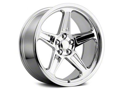 SRT Demon Style Chrome Wheel; Rear Only; 20x10.5; 22mm Offset (11-23 RWD Charger)