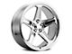 SRT Demon Style Chrome Wheel; Rear Only; 20x10.5 (11-23 RWD Charger)