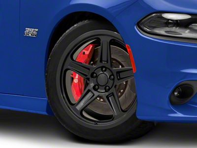 SRT Demon Style Gloss Black Wheel; 20x9.5; 12mm Offset (11-23 RWD Charger, Excluding Widebody)
