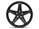 SRT Demon Style Satin Black Wheel; Rear Only; 20x10.5 (11-23 RWD Charger, Excluding Widebody)