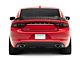 SRT Extended Style Wickerbill Rear Spoiler; Gloss Black (15-23 Charger)