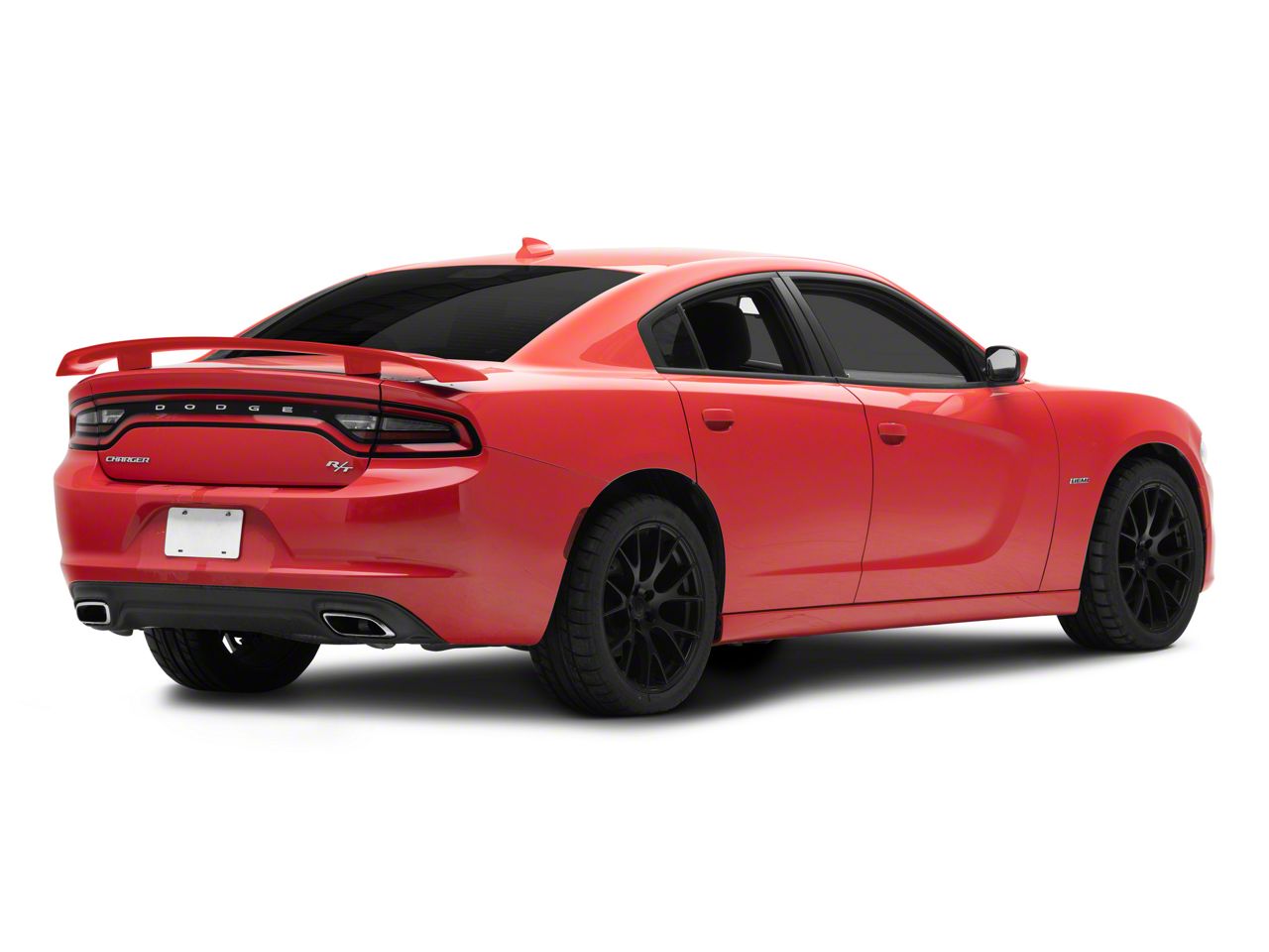 Charger SRT Factory Style 2-Post Rear Deck Spoiler; Pre