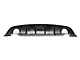 SRT Style Rear Bumper Dual Exhaust Diffuser; Unpainted (15-16 Charger Scat Pack, SRT; 17-23 Charger, Excluding R/T, SXT & Widebody)